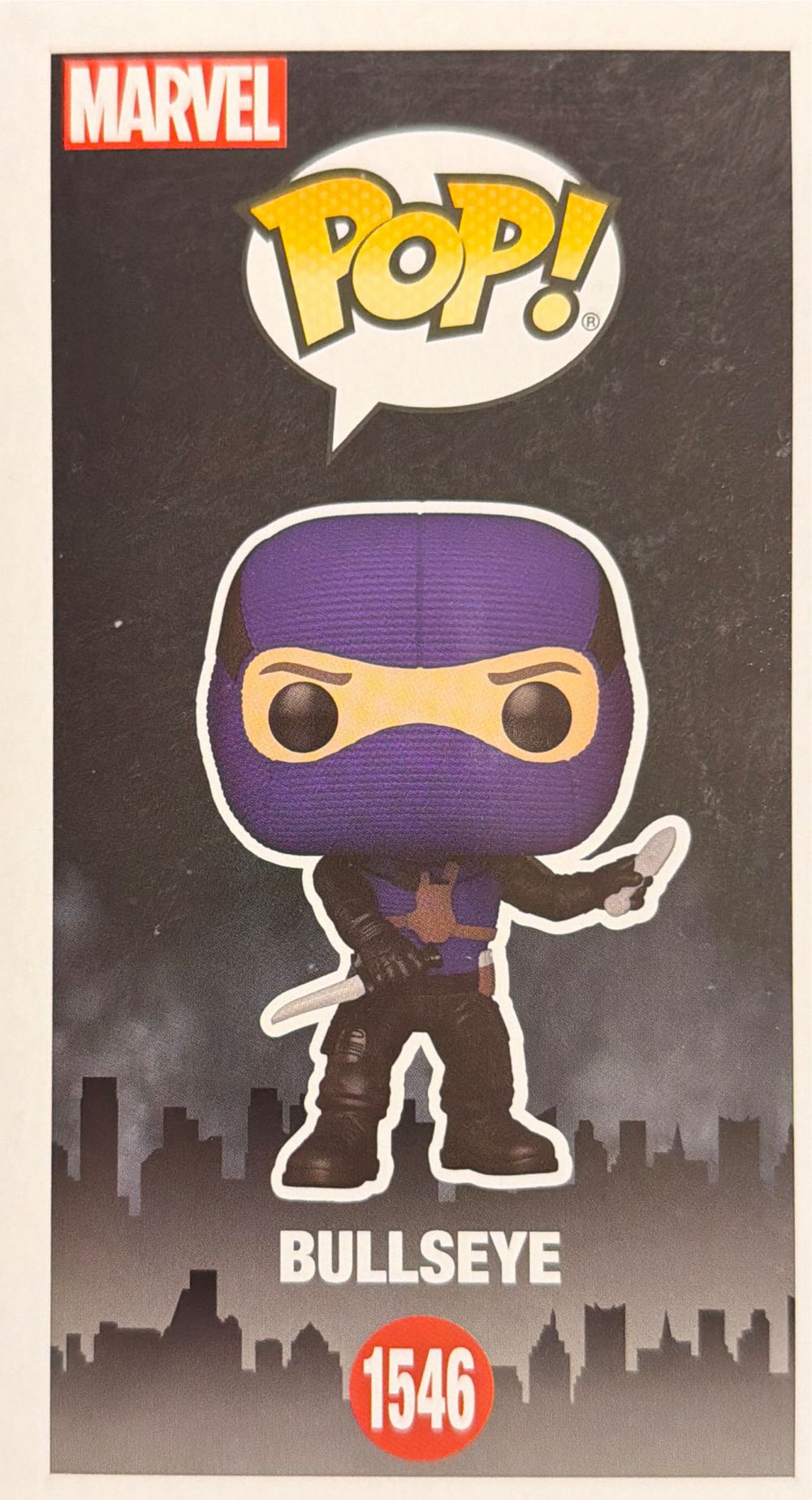 Bullseye - Marvel Universe vinyl figure collectible [Barcode 889698758970] - Main Image 2