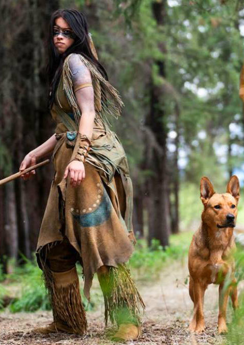 Prey: Naru w/ Sarii - Predator vinyl figure collectible [Barcode 889698866149] - Main Image 4