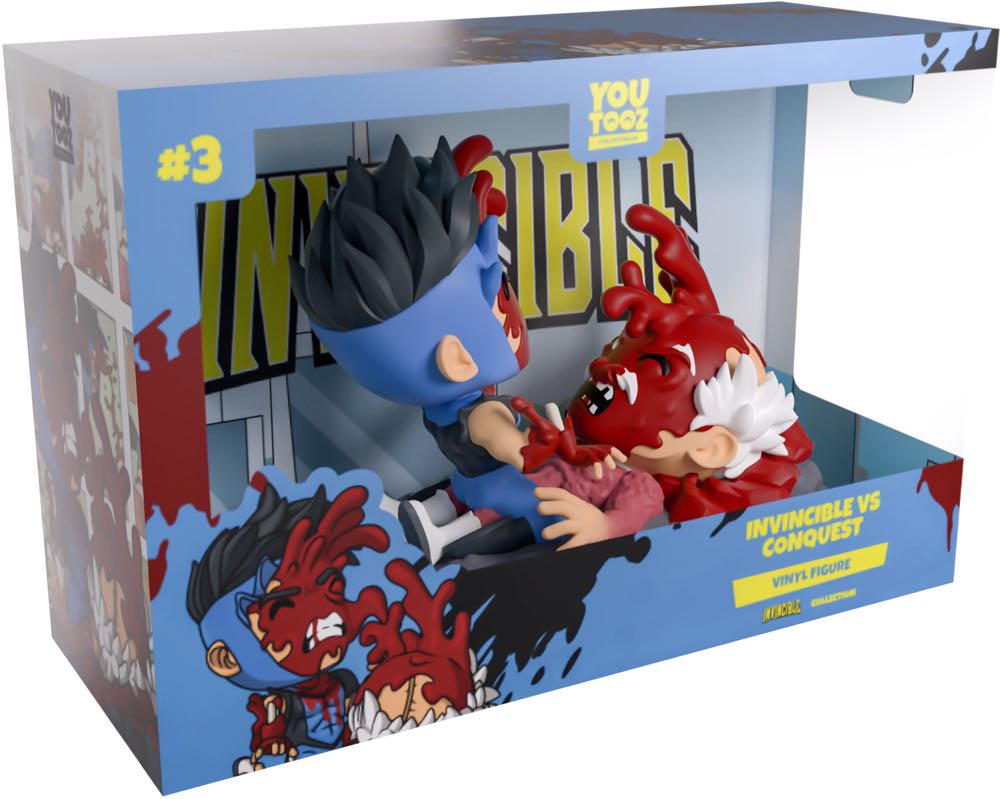 Invincible Vs. Conquest Youtooz (Invincible) (Short Shelf 8)  vinyl figure collectible [Barcode 810163654732] - Main Image 2