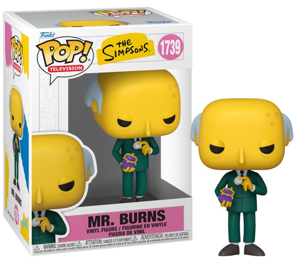 Mr. Burns - The Simpsons vinyl figure collectible [Barcode 889698864084] - Main Image 2