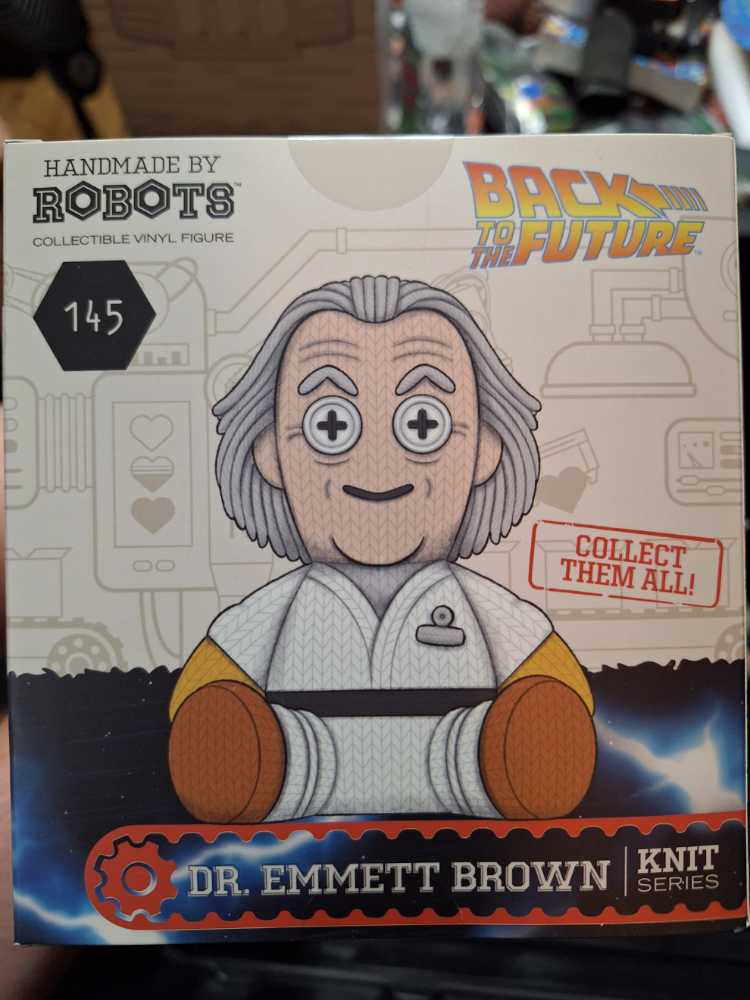 Back To The Future: Dr. Emmett Brown  vinyl figure collectible [Barcode 818730023493] - Main Image 2