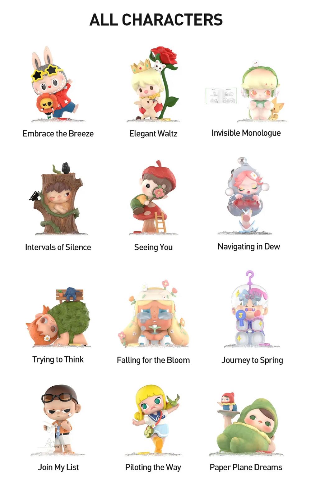 Pop mart Hand-in-hand Blindbox  vinyl figure collectible [Barcode 6931571078577] - Main Image 2