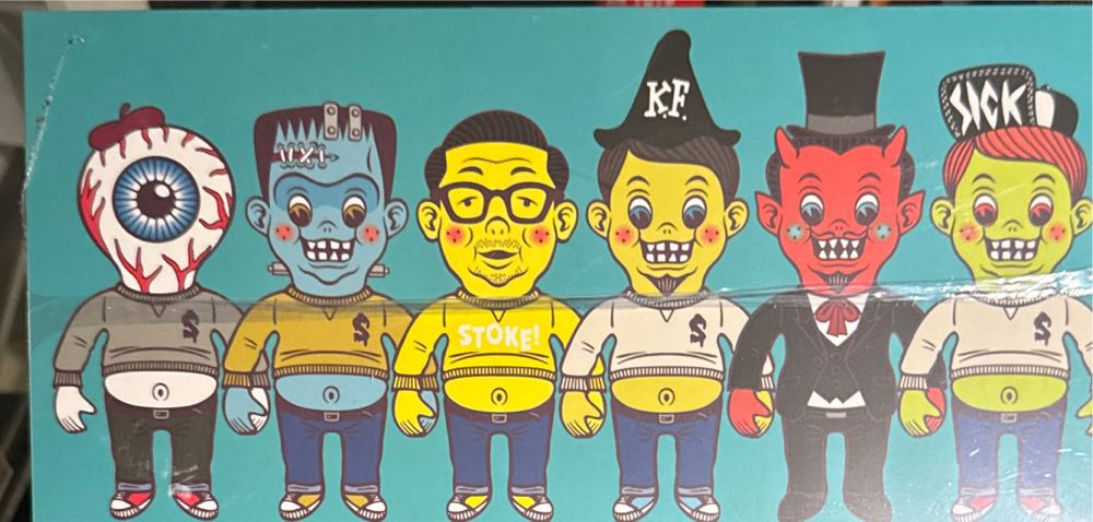 Headlock Studio X Knuckles Kustom Monster World Series 2 Sealed Case  vinyl figure collectible - Main Image 2