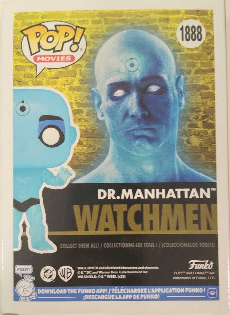 Dr. Manhattan - Watchmen vinyl figure collectible [Barcode 889698871457] - Main Image 4