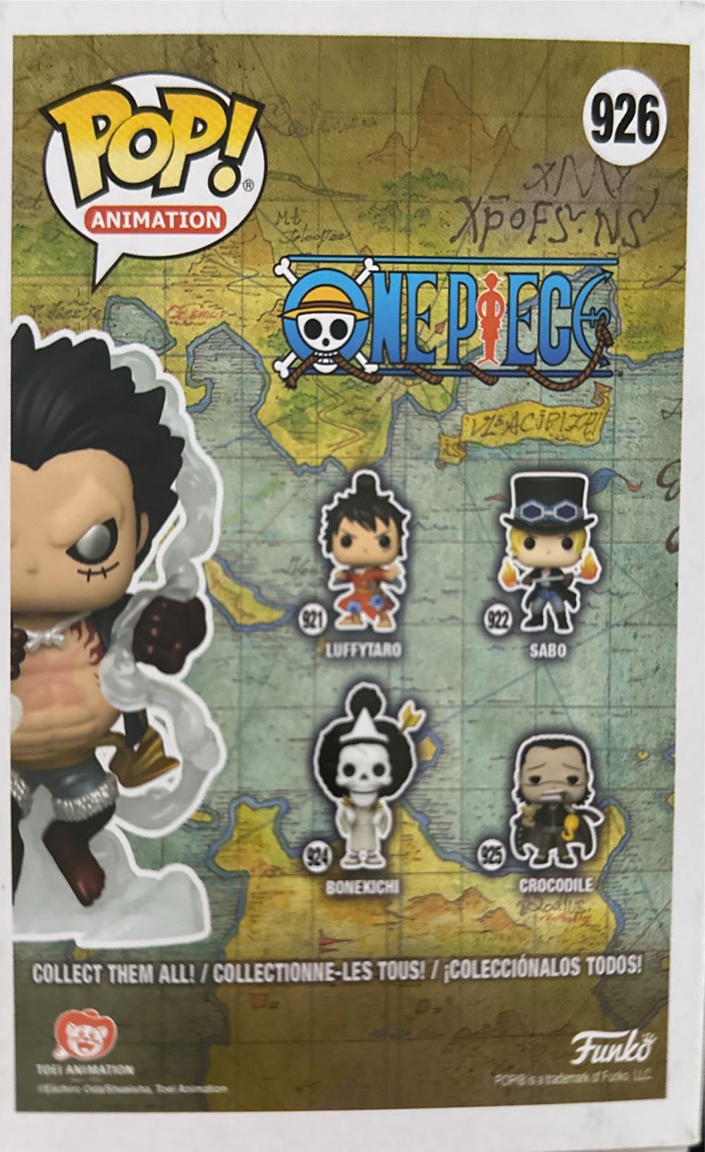 Luffy Gear Four - One Piece vinyl figure collectible [Barcode 889698517362] - Main Image 2