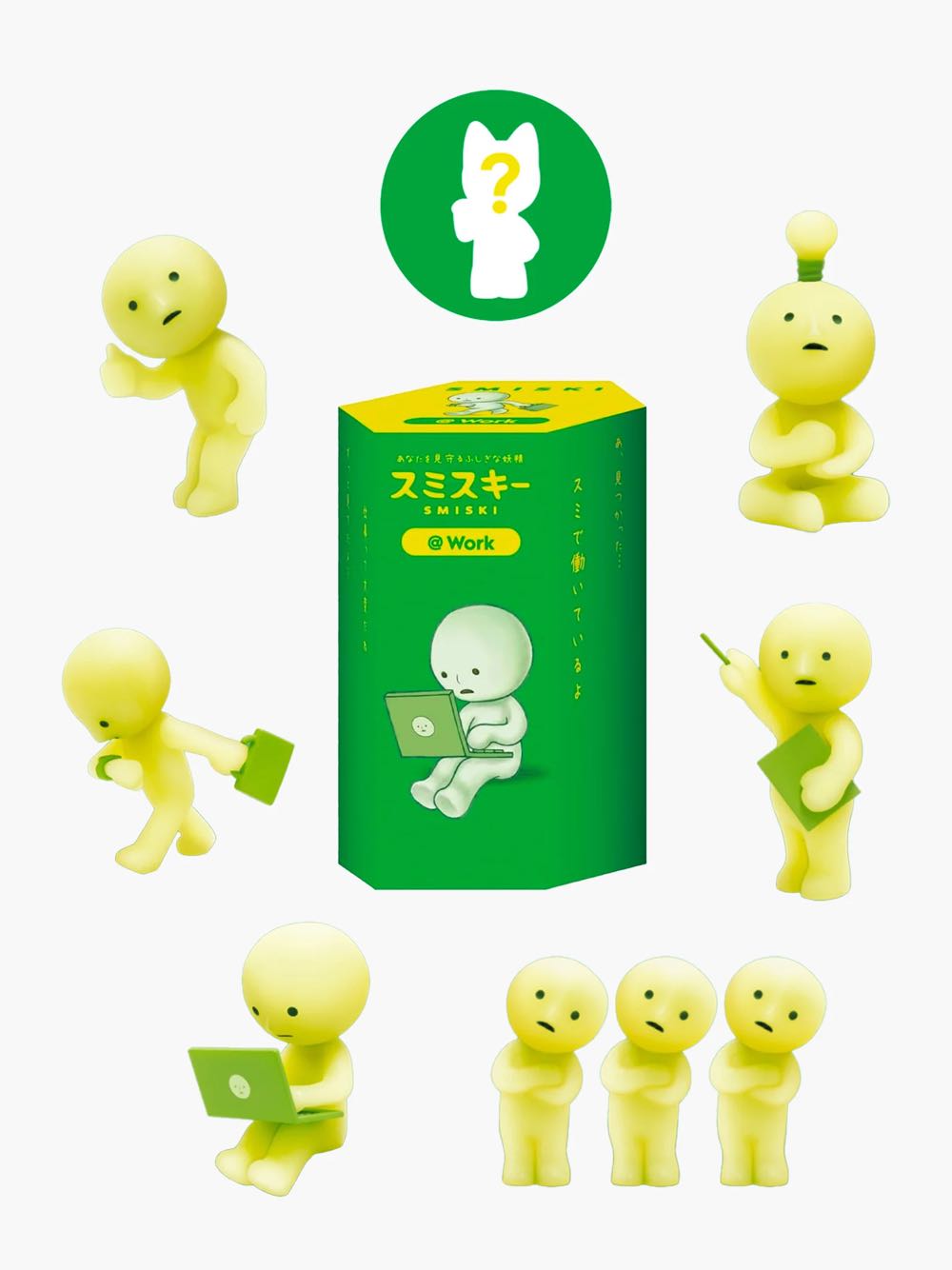 Smiski Approving  vinyl figure collectible - Main Image 4