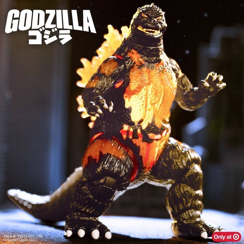 Godzilla ( Super 7 / 1995 ) - Godzilla vinyl figure collectible - Main Image 3