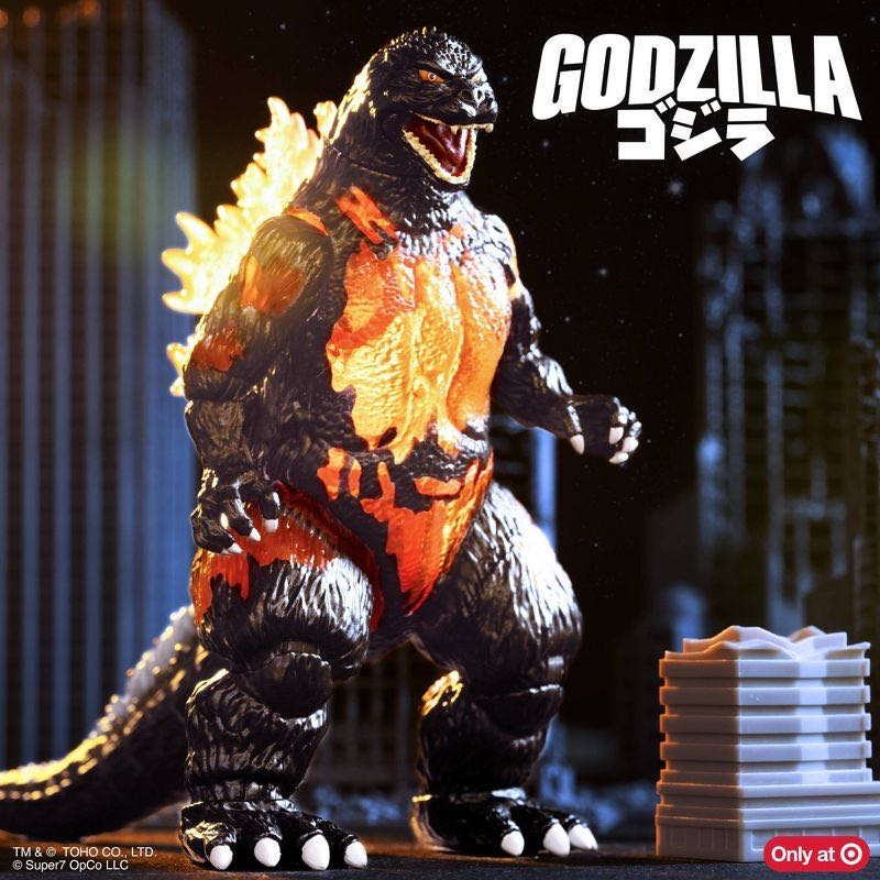 Godzilla ( Super 7 / 1995 ) - Godzilla vinyl figure collectible - Main Image 4