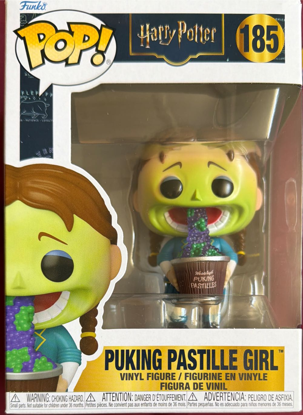 Harry Potter:  185 Puking Pastille Girl - Harry Potter vinyl figure collectible [Barcode 889698864374] - Main Image 3