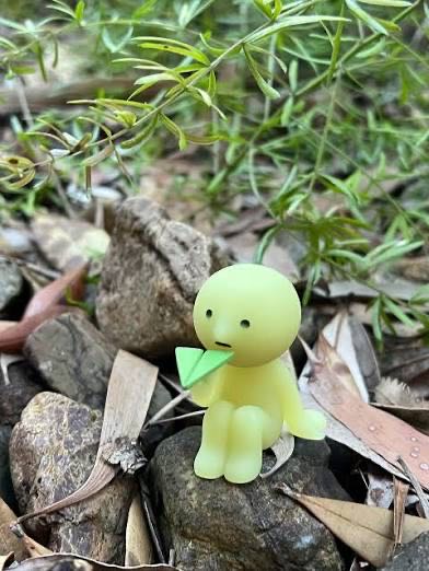 Smiski Paper Airplane  vinyl figure collectible - Main Image 2