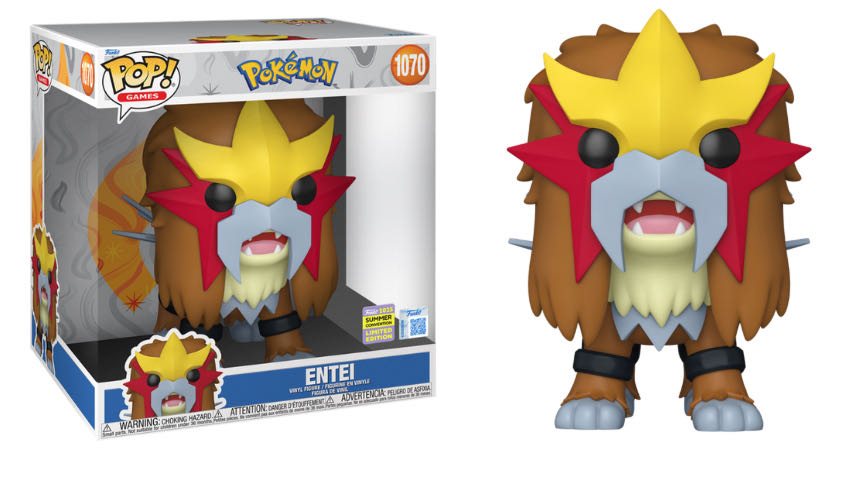 Entei - Pokémon vinyl figure collectible [Barcode 889698782562] - Main Image 2