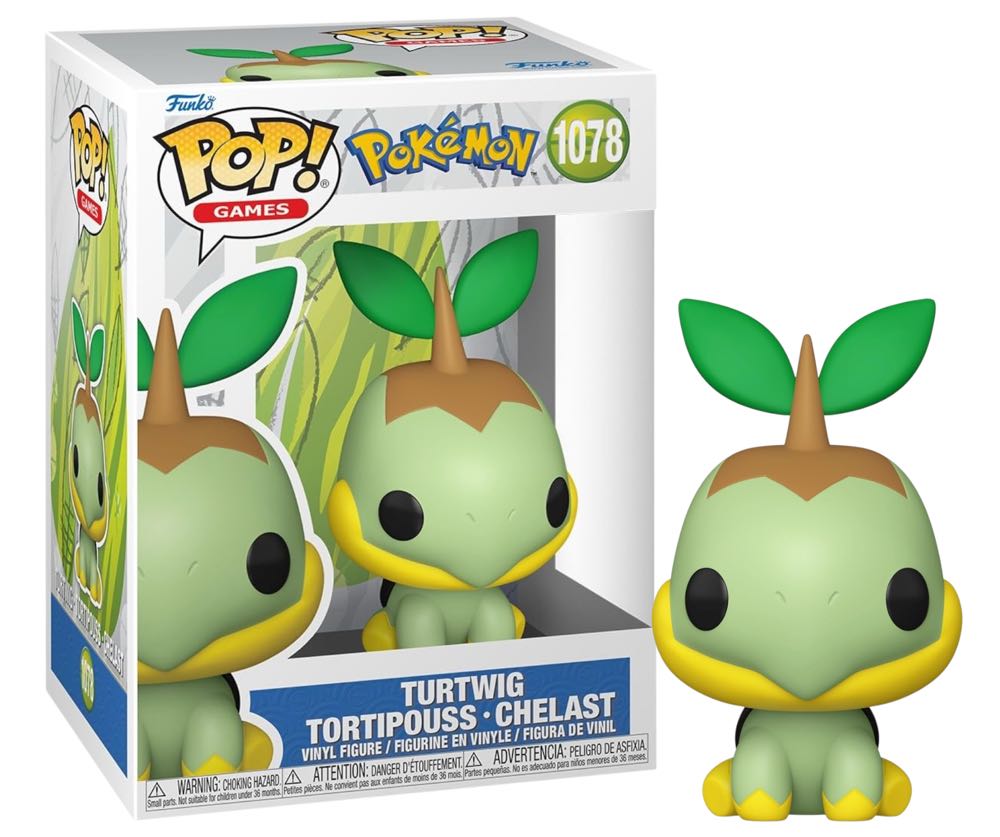 Turtwig - Pokémon vinyl figure collectible [Barcode 889698863643] - Main Image 2