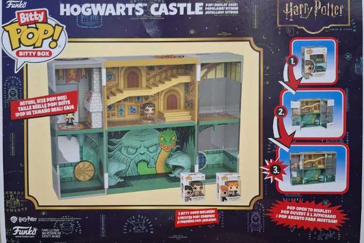 Harry Potter - Hogwarts Castle  - Bitty Pop - Bitty Box - FUNKOPOP - Harry Potter vinyl figure collectible [Barcode 889698855334] - Main Image 2