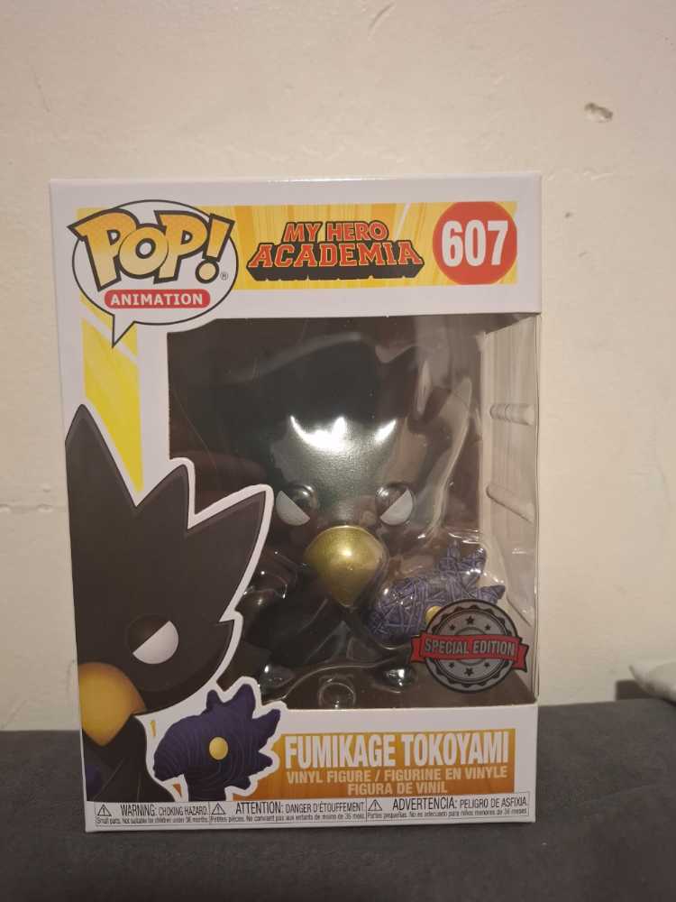My Hero Academia Tokoyami Special Size L Pop & Tee T Shirt Funko Pop!  vinyl figure collectible [Barcode 889698442947] - Main Image 2