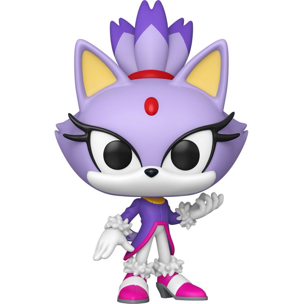 Funko Pop! Games: Sonic The Hedgehog Blaze Blaze The Cat Collectable Vinyl Figure Gift Idea Official Merchandise Toys For Kids & Adults Video Games Fans - Sonic the Hedgehog vinyl figure collectible [Barcode 889698861045] - Main Image 2