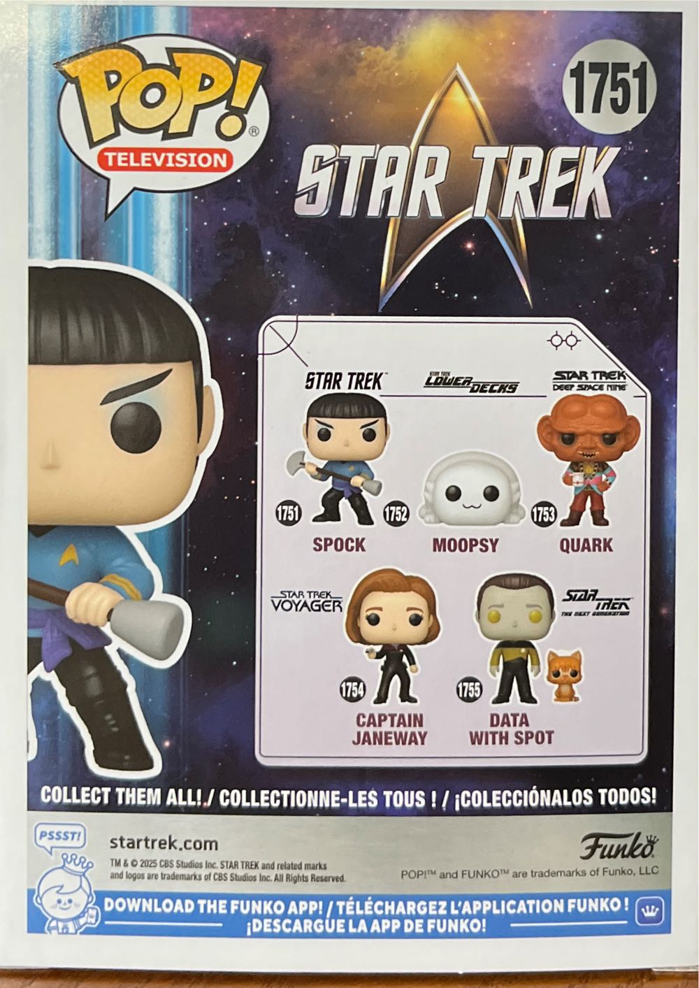 Spock - Star Trek vinyl figure collectible [Barcode 889698559065] - Main Image 4