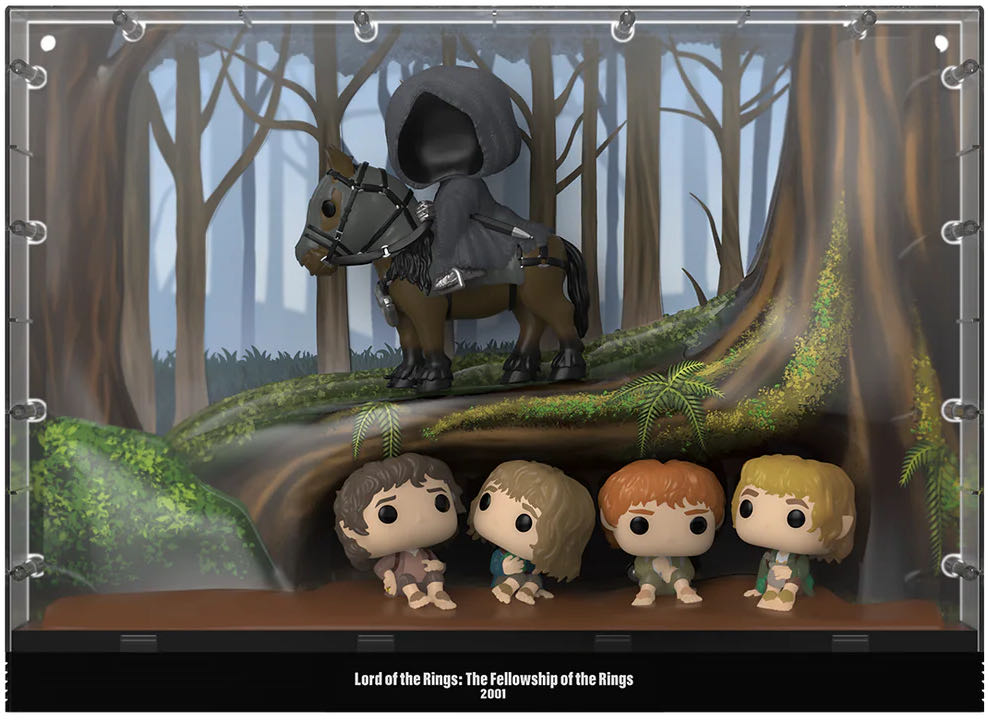 Ringwraith / Frodo / Pippin / Samwise / Merry - The Lord of the Rings vinyl figure collectible [Barcode 889698732512] - Main Image 3