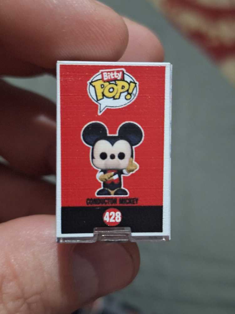 Mickey Mouse: Conductor Mickey - Disney vinyl figure collectible - Main Image 3