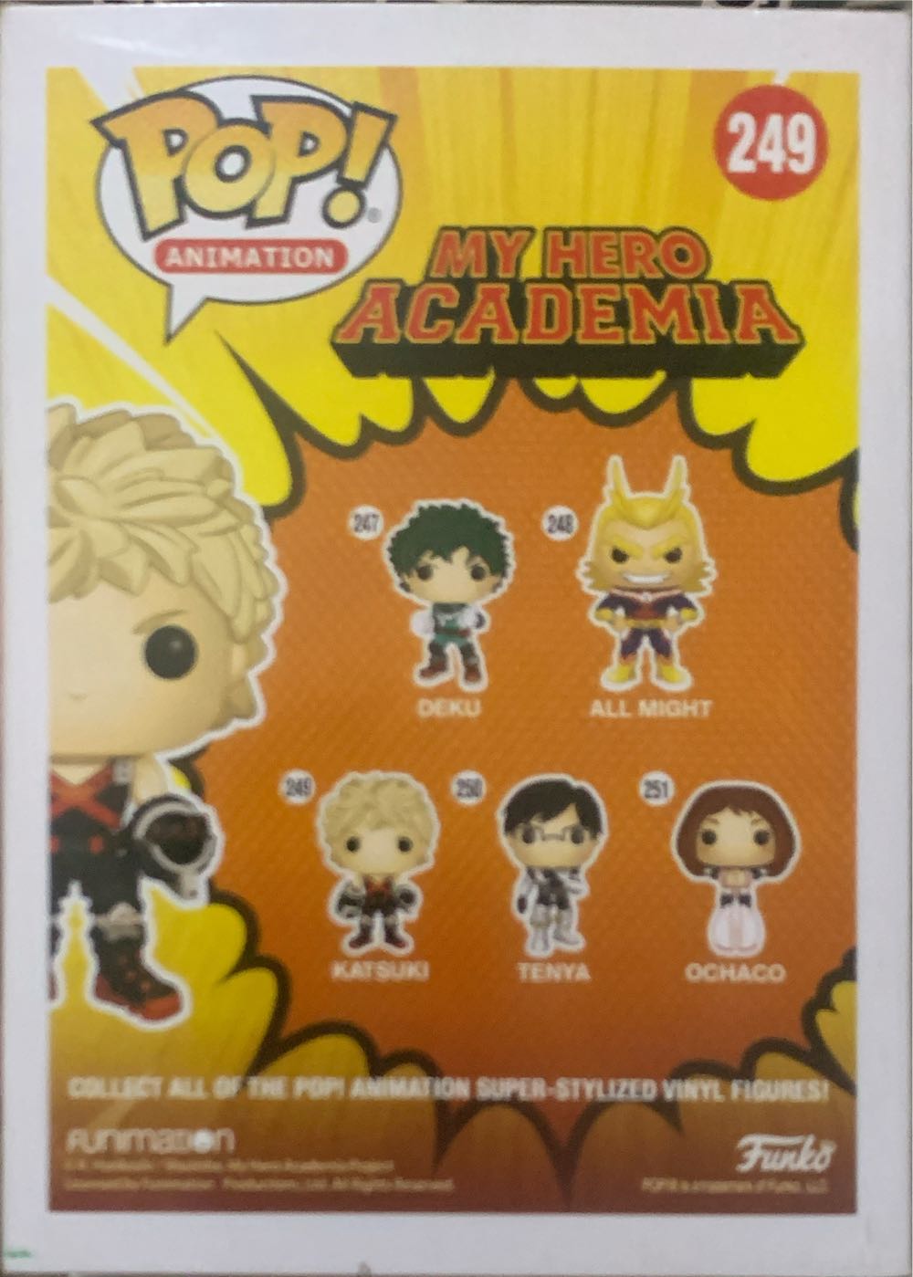 Katsuki - My Hero Academia vinyl figure collectible [Barcode 889698123822] - Main Image 2