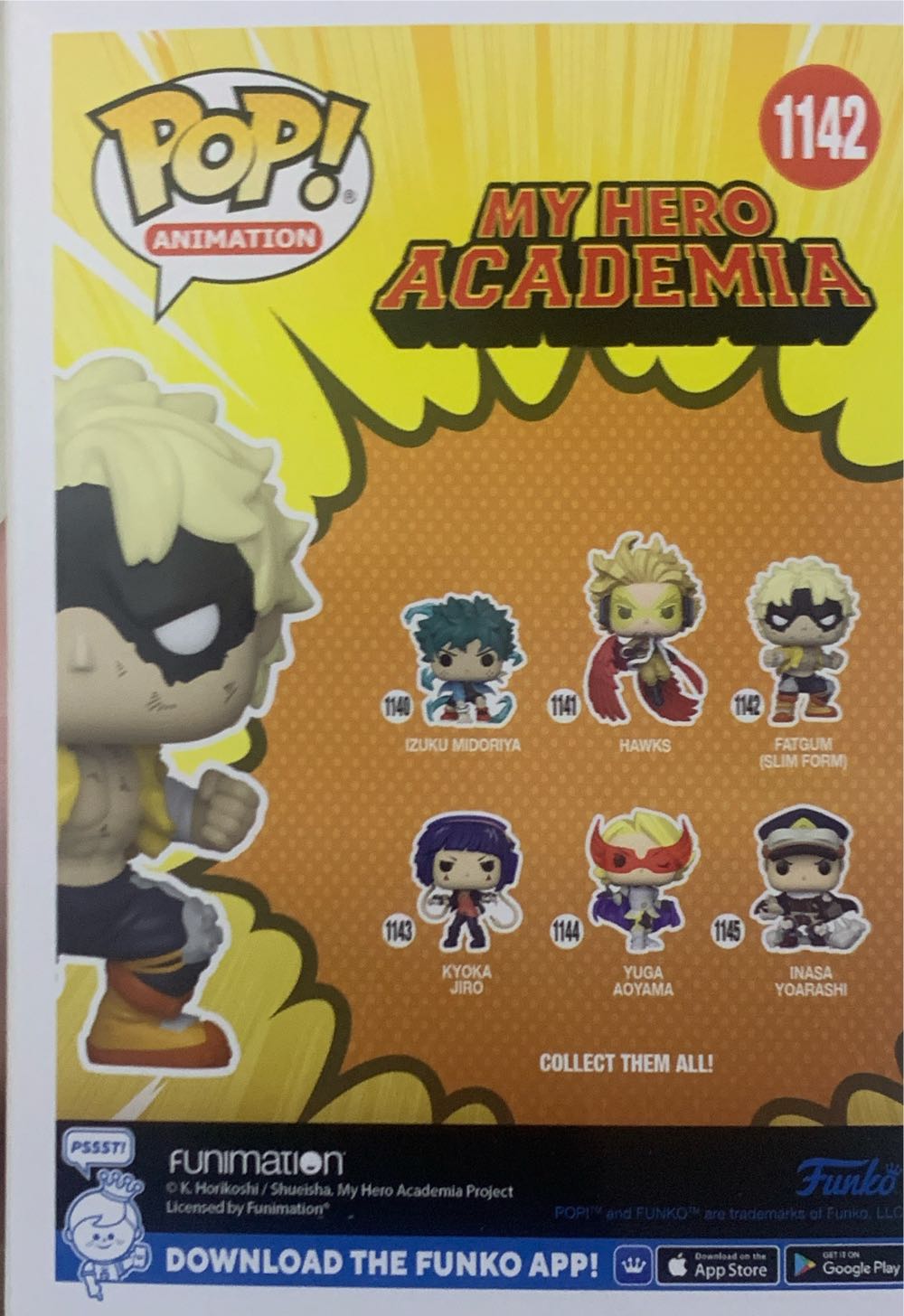Fatgum ( Slim Form ) - My Hero Academia vinyl figure collectible [Barcode 889698580366] - Main Image 2