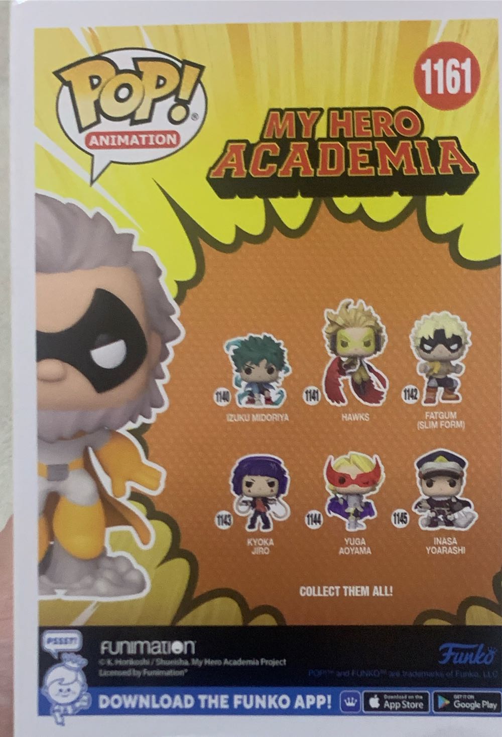 Gran Torino - My Hero Academia vinyl figure collectible [Barcode 889698652360] - Main Image 2