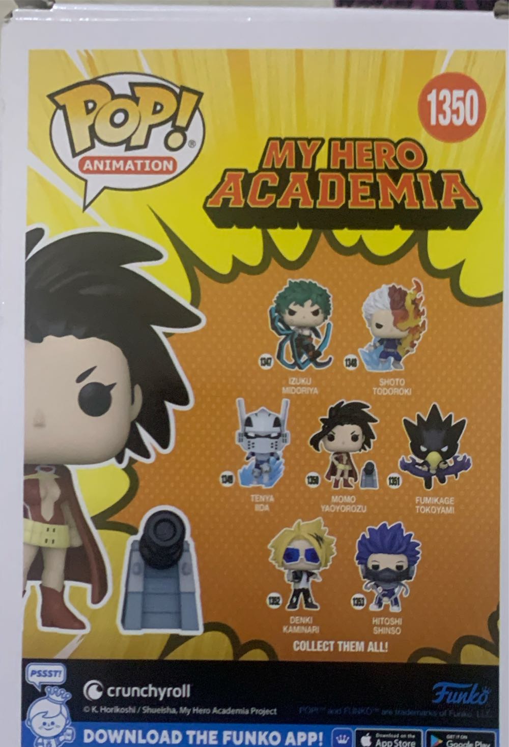 Momo Yaoyorozu - My Hero Academia vinyl figure collectible [Barcode 889698687607] - Main Image 2