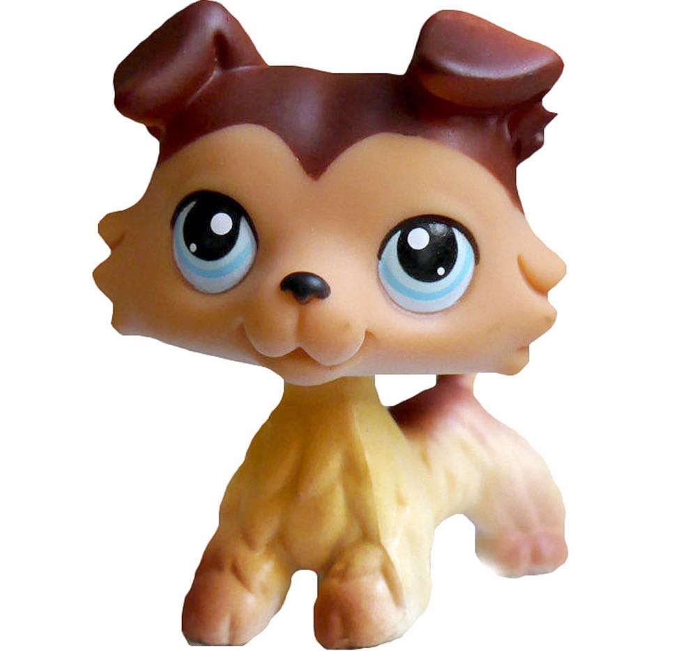 Petshop Collie N• 58  vinyl figure collectible - Main Image 3