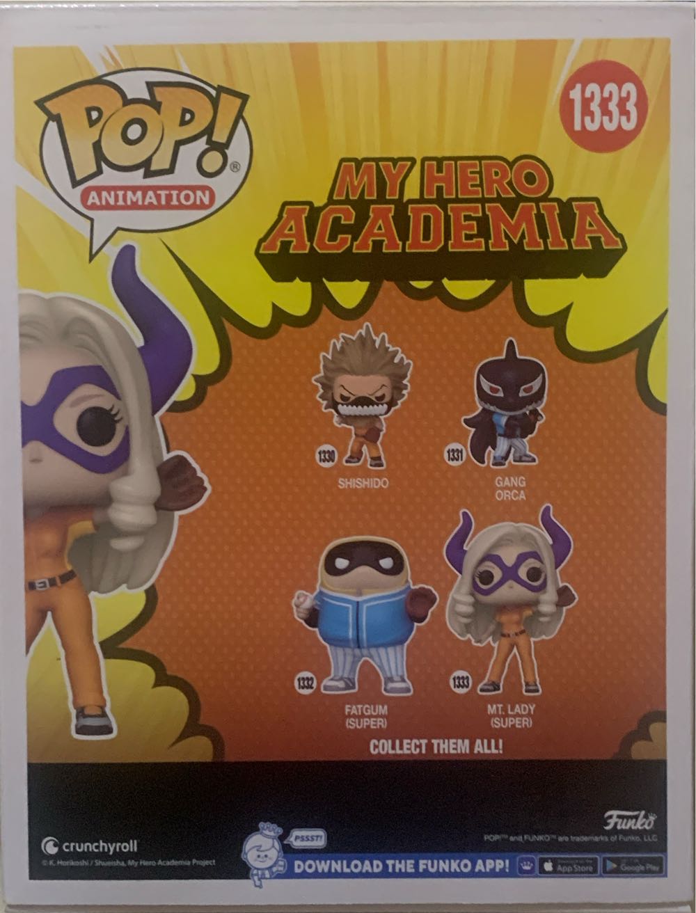 Mount Lady - My Hero Academia vinyl figure collectible [Barcode 889698706186] - Main Image 2