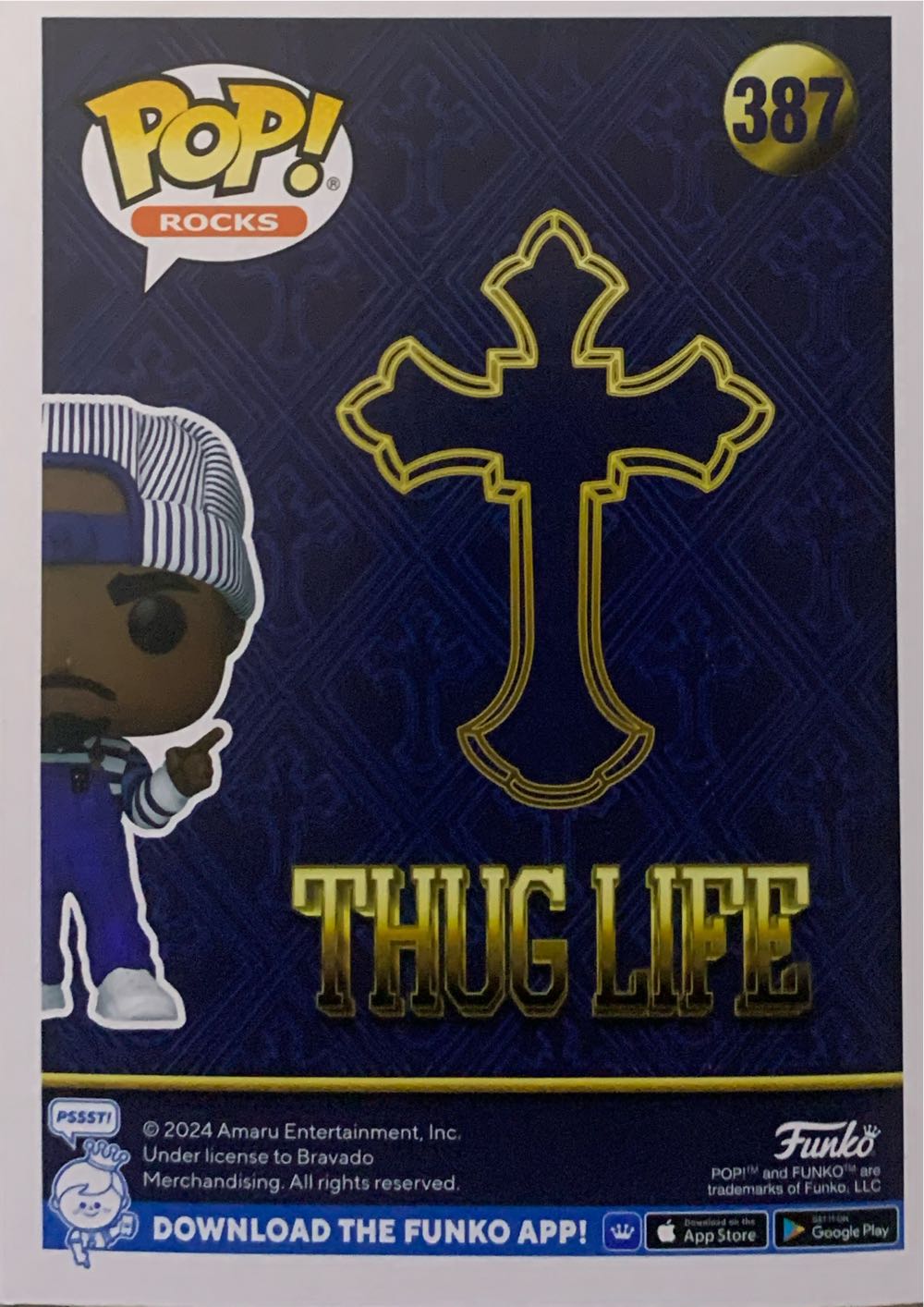 Tupac Shakur  vinyl figure collectible [Barcode 889698753975] - Main Image 2