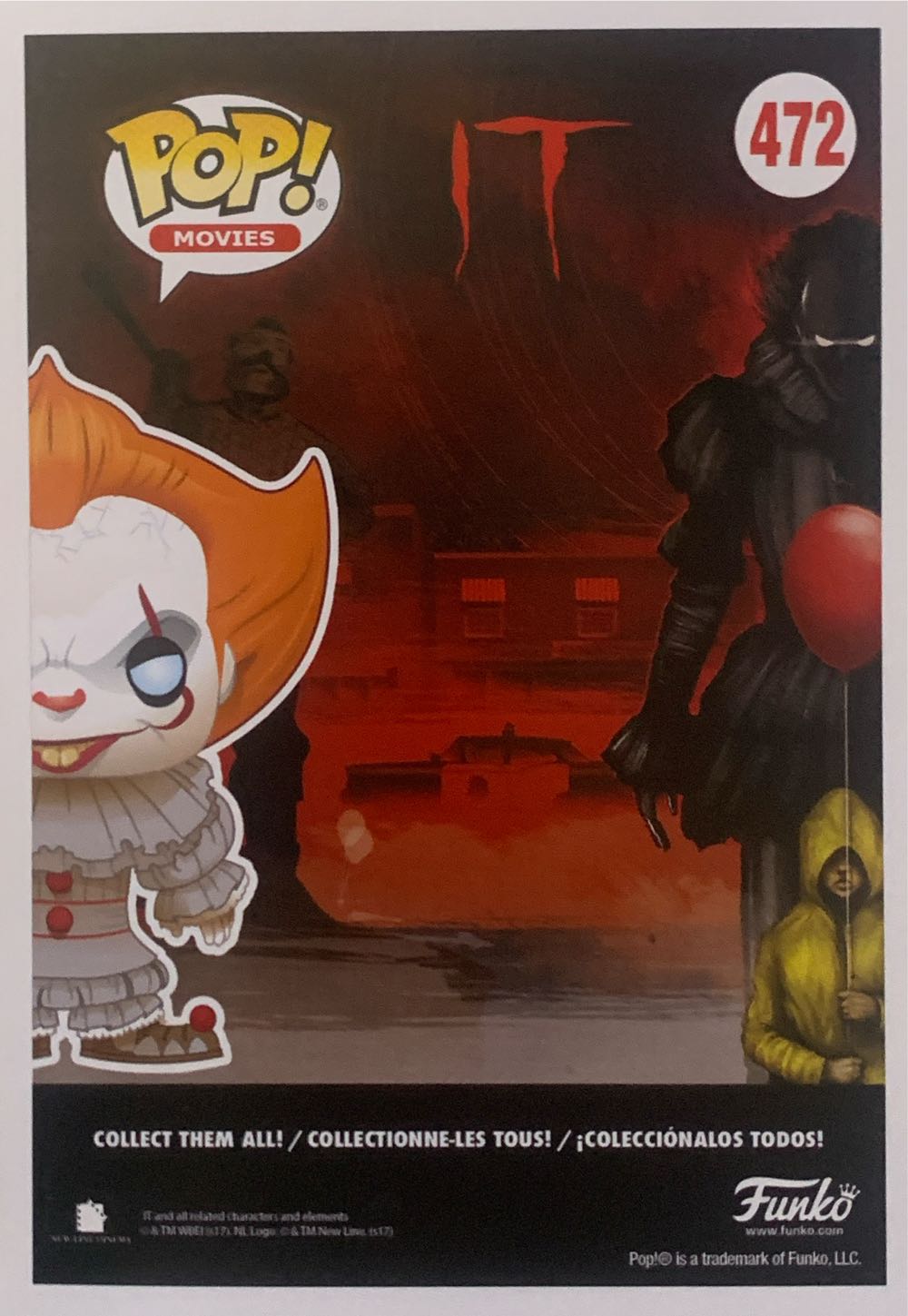 Pennywise ( With Boat ) - It vinyl figure collectible [Barcode 889698201766] - Main Image 2