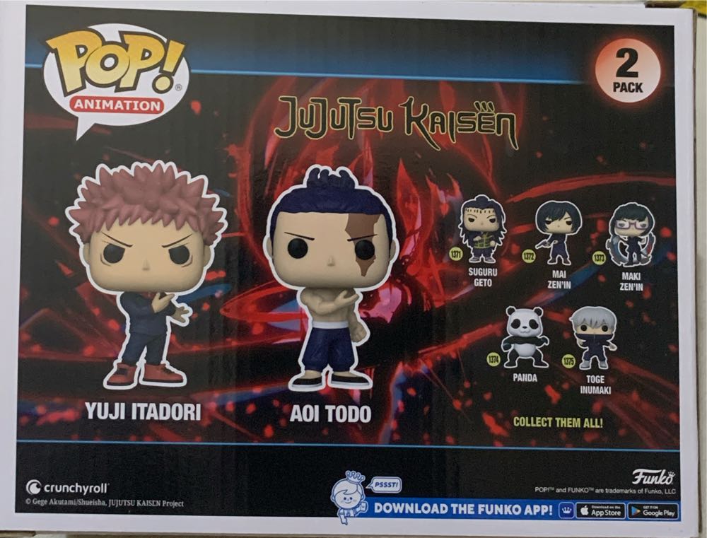 Yuji Itadori & Aoi Todo  vinyl figure collectible [Barcode 889698720410] - Main Image 2