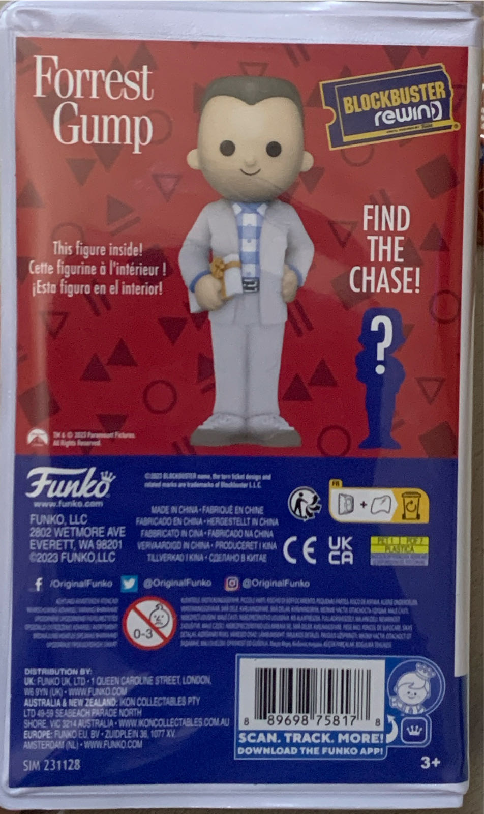 Forest Gump  vinyl figure collectible [Barcode 889698758178] - Main Image 3