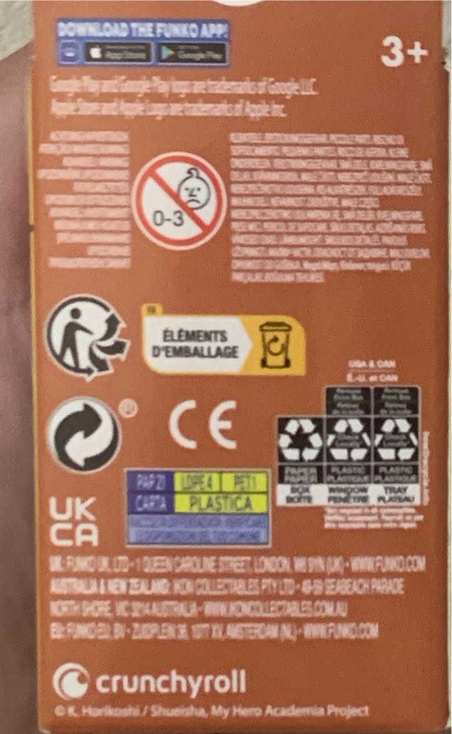 Twice - My Hero Academia vinyl figure collectible [Barcode 889698697415] - Main Image 2