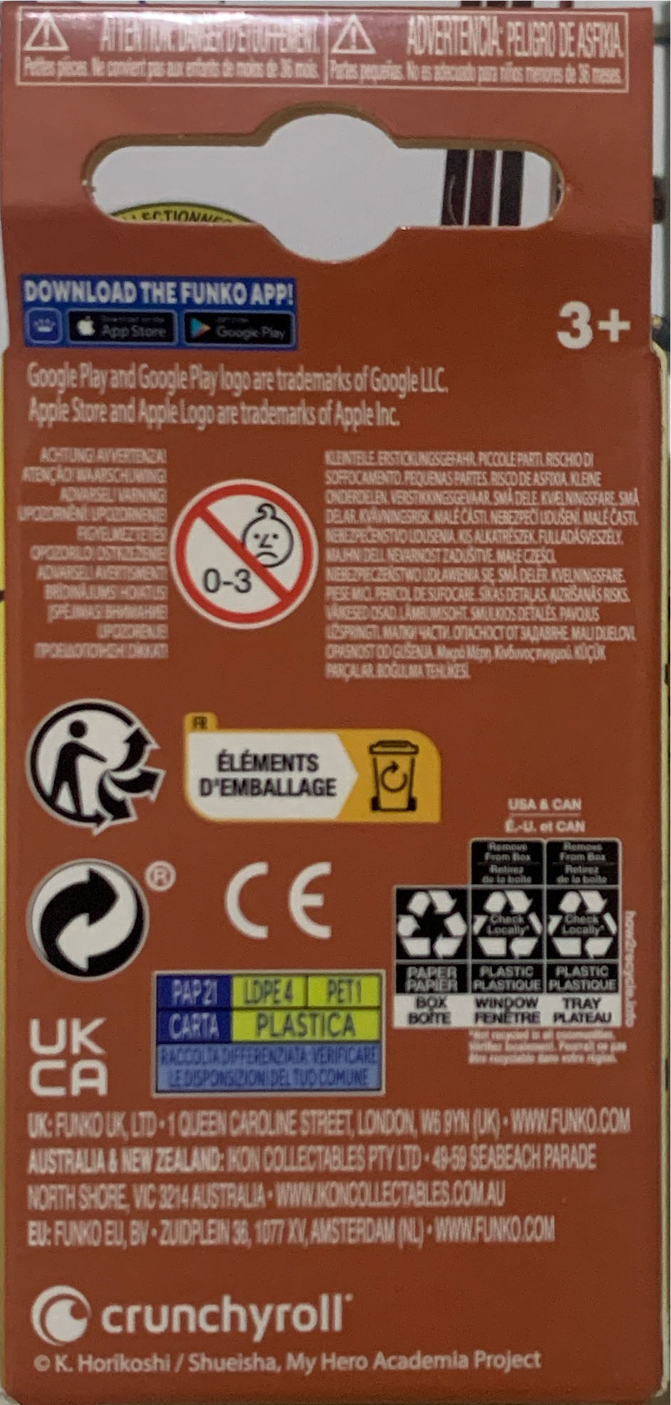 Himiko Toga - My Hero Academia vinyl figure collectible [Barcode 889698697460] - Main Image 2