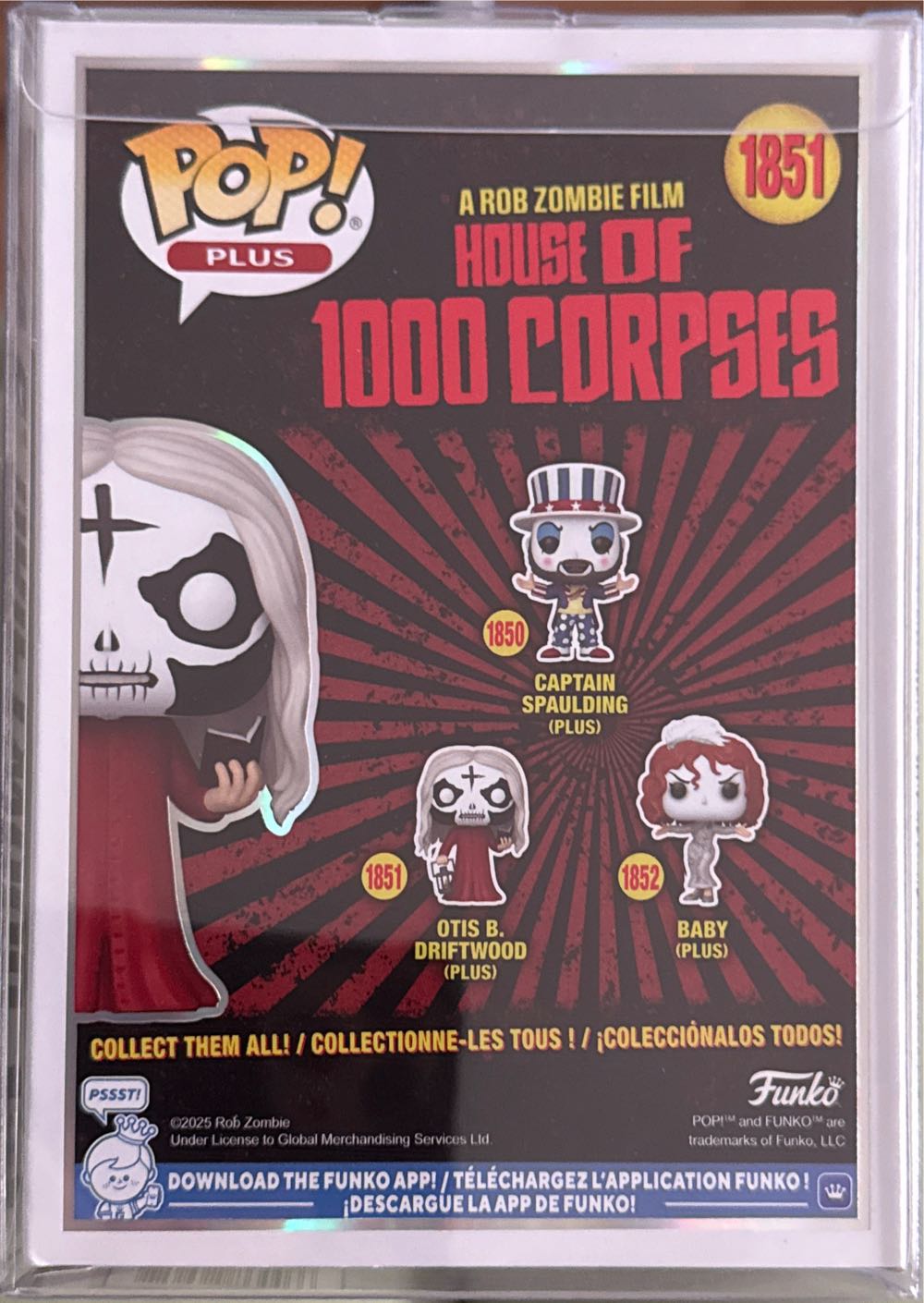 Otis B Driftwood  - House of 1000 Corpses vinyl figure collectible [Barcode 889698864466] - Main Image 2
