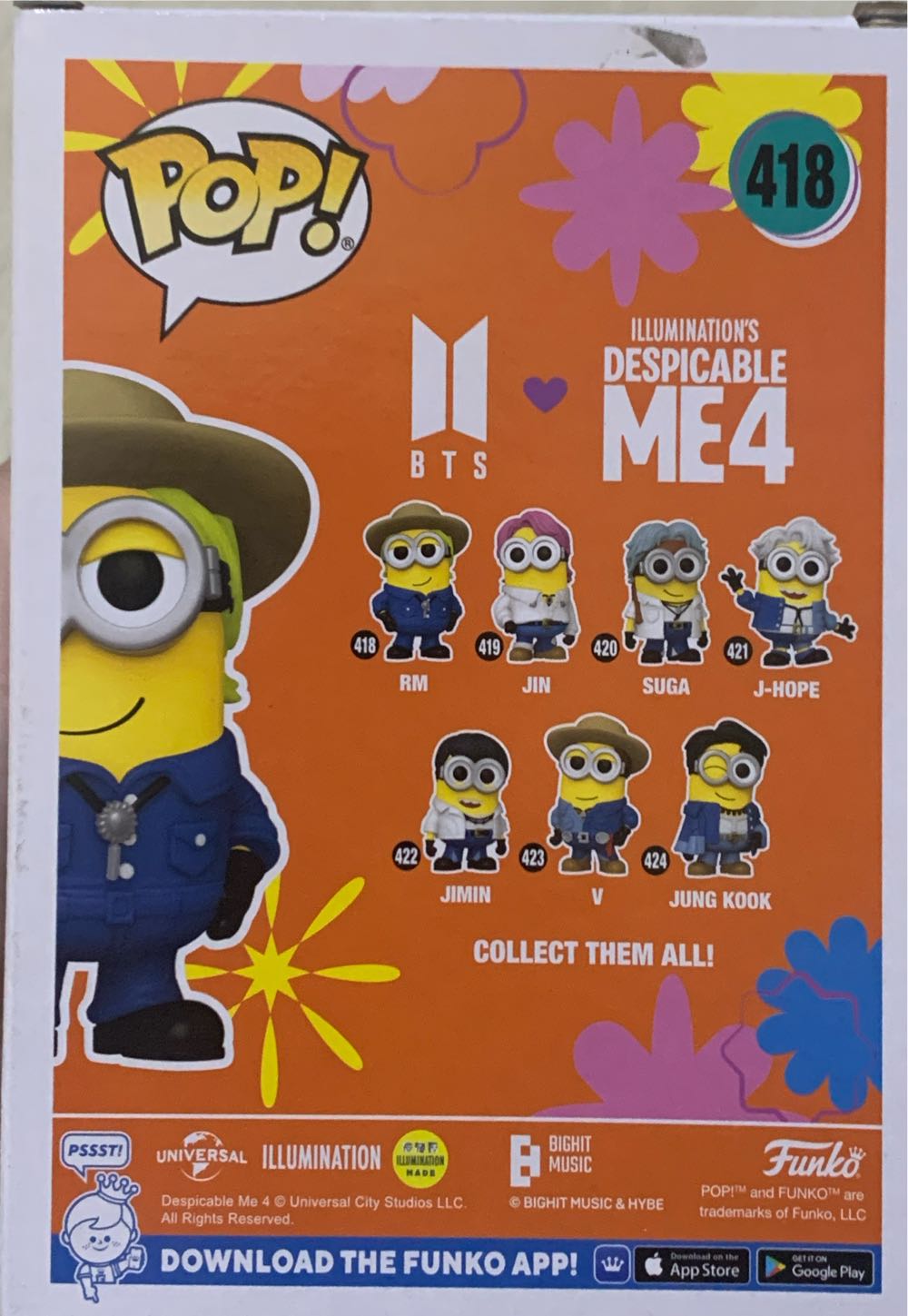 Minion Rm  vinyl figure collectible [Barcode 889698859677] - Main Image 2