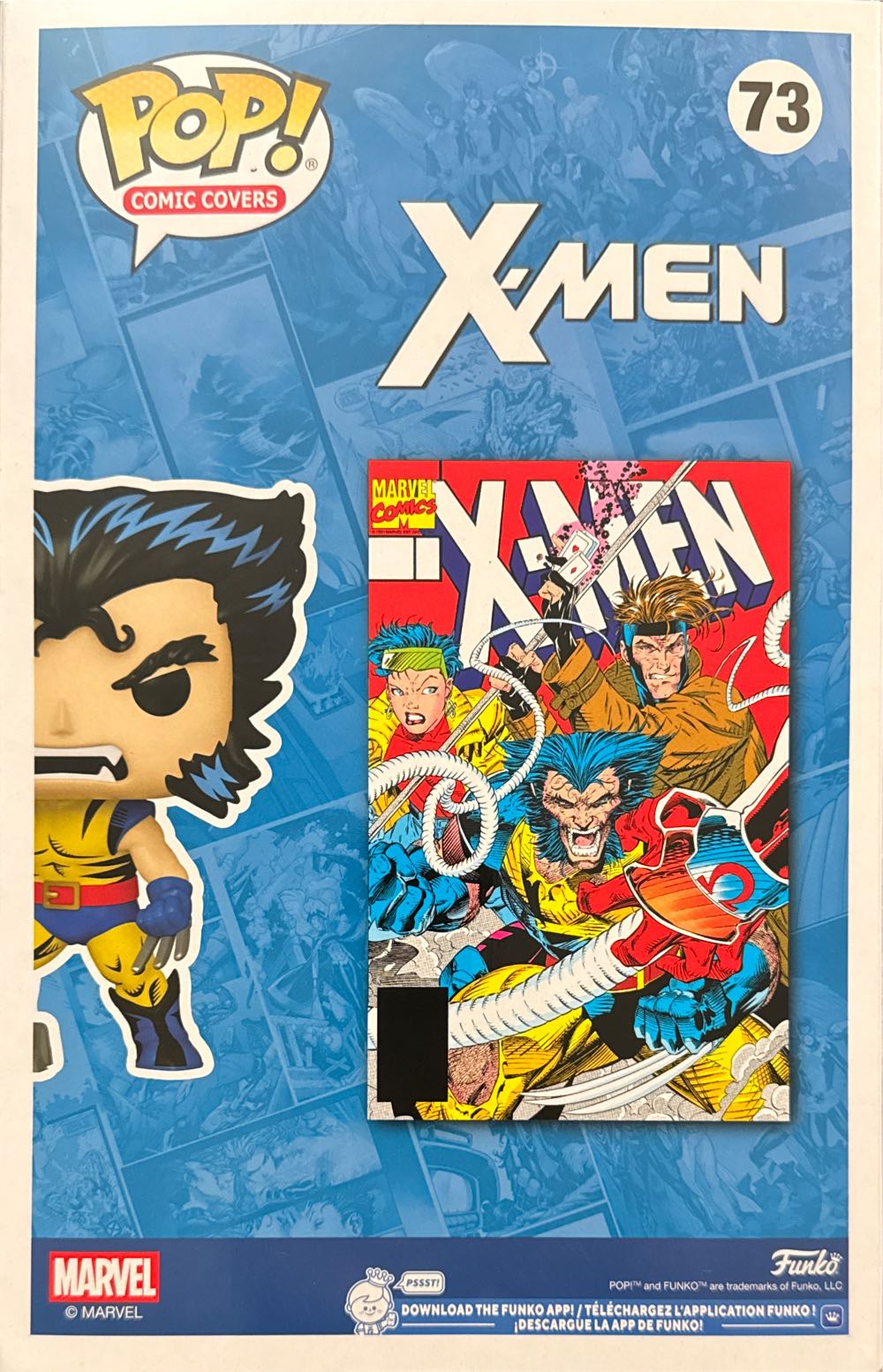 Comic Covers: Wolverine#73 - X-Men vinyl figure collectible [Barcode 889698862196] - Main Image 3
