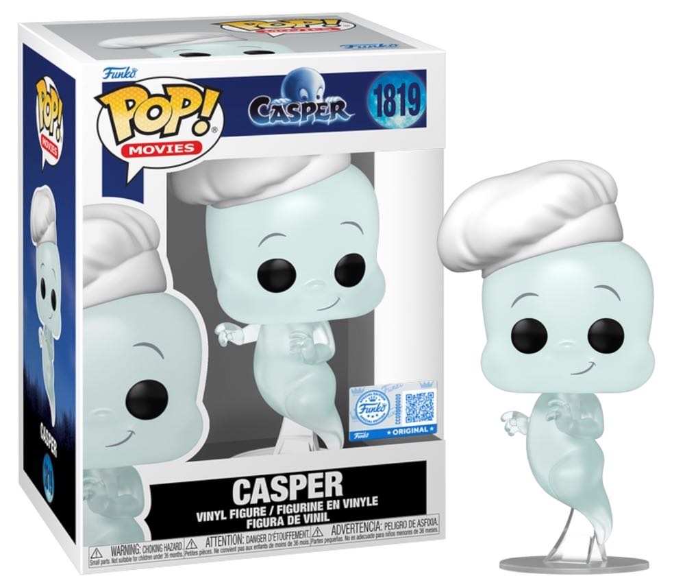 Casper - Casper the Friendly Ghost vinyl figure collectible [Barcode 889698871518] - Main Image 2