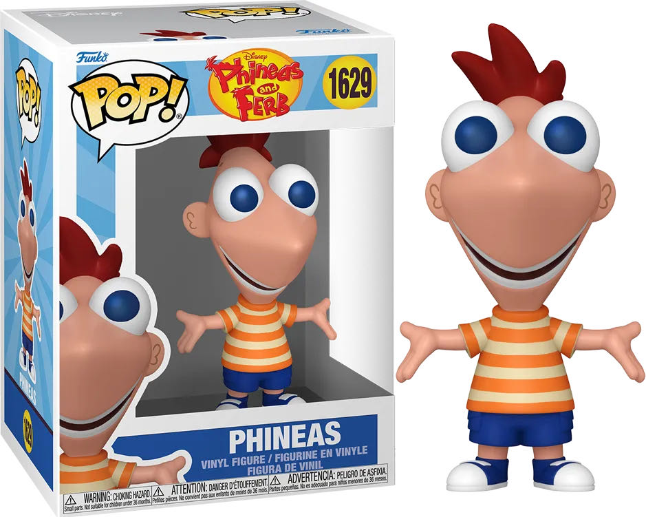 Phineas  vinyl figure collectible [Barcode 889698866934] - Main Image 2