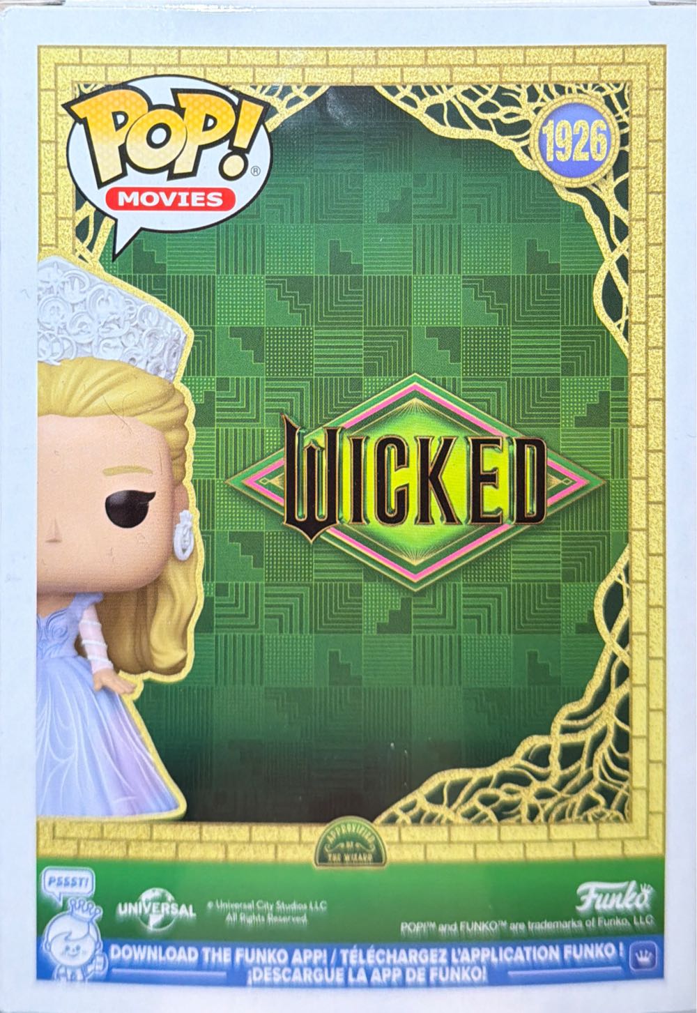 Glinda In Blue Gown  vinyl figure collectible [Barcode 889698866712] - Main Image 4
