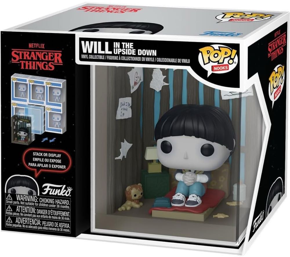 Stranger Things: Will In The Upside Down  vinyl figure collectible [Barcode 889698862455] - Main Image 2