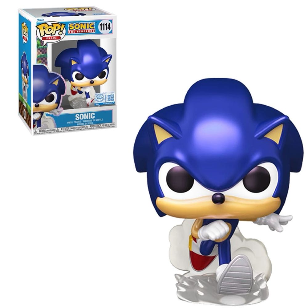 Funko Pop! Plus: Sonic The Hedgehog Sonic - Sonic the Hedgehog vinyl figure collectible [Barcode 889698872287] - Main Image 2