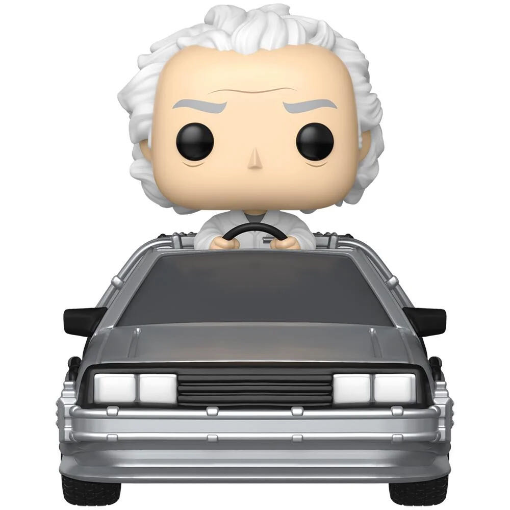 Doc (With Time Machine) - Back to the Future vinyl figure collectible [Barcode 889698864497] - Main Image 3