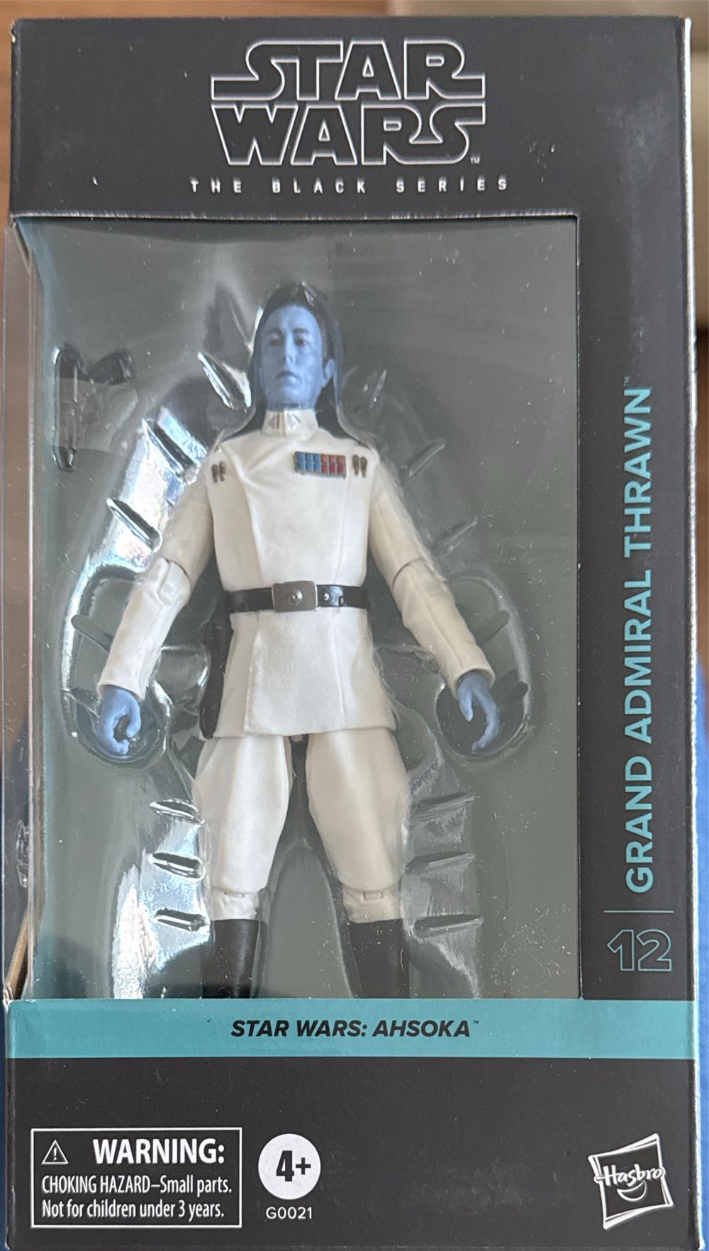 Grand Admiral Thrawn Star Wars The Black Series Grand Admiral Thrawn Ahsoka Collectible 6-inch Action Figure - Star Wars vinyl figure collectible [Barcode 5010996269621] - Main Image 2