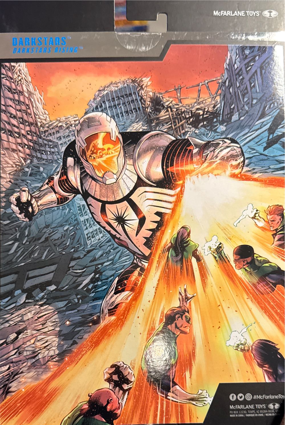 DC Multiverse Darkstars Rising: Darkstars (McFarlane Collector Edition)  vinyl figure collectible [Barcode 787926174946] - Main Image 3