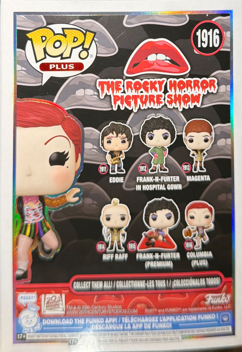 Columbia - The Rocky Horror Picture Show vinyl figure collectible [Barcode 889698868099] - Main Image 4