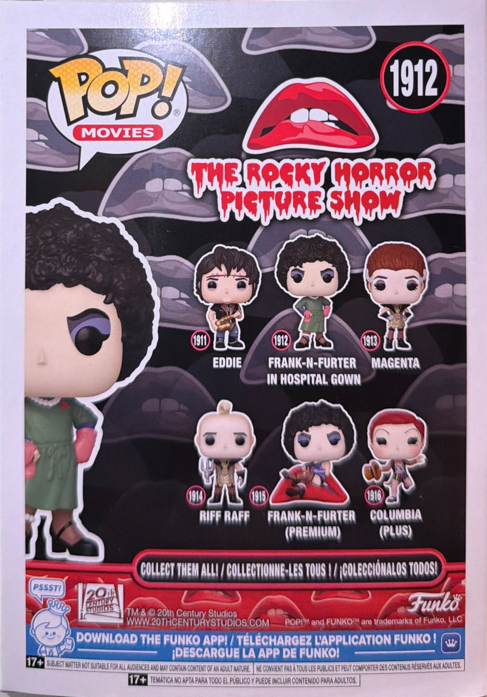 Frank-N-Furter in Hospital Gown - The Rocky Horror Picture Show vinyl figure collectible [Barcode 889698868051] - Main Image 4