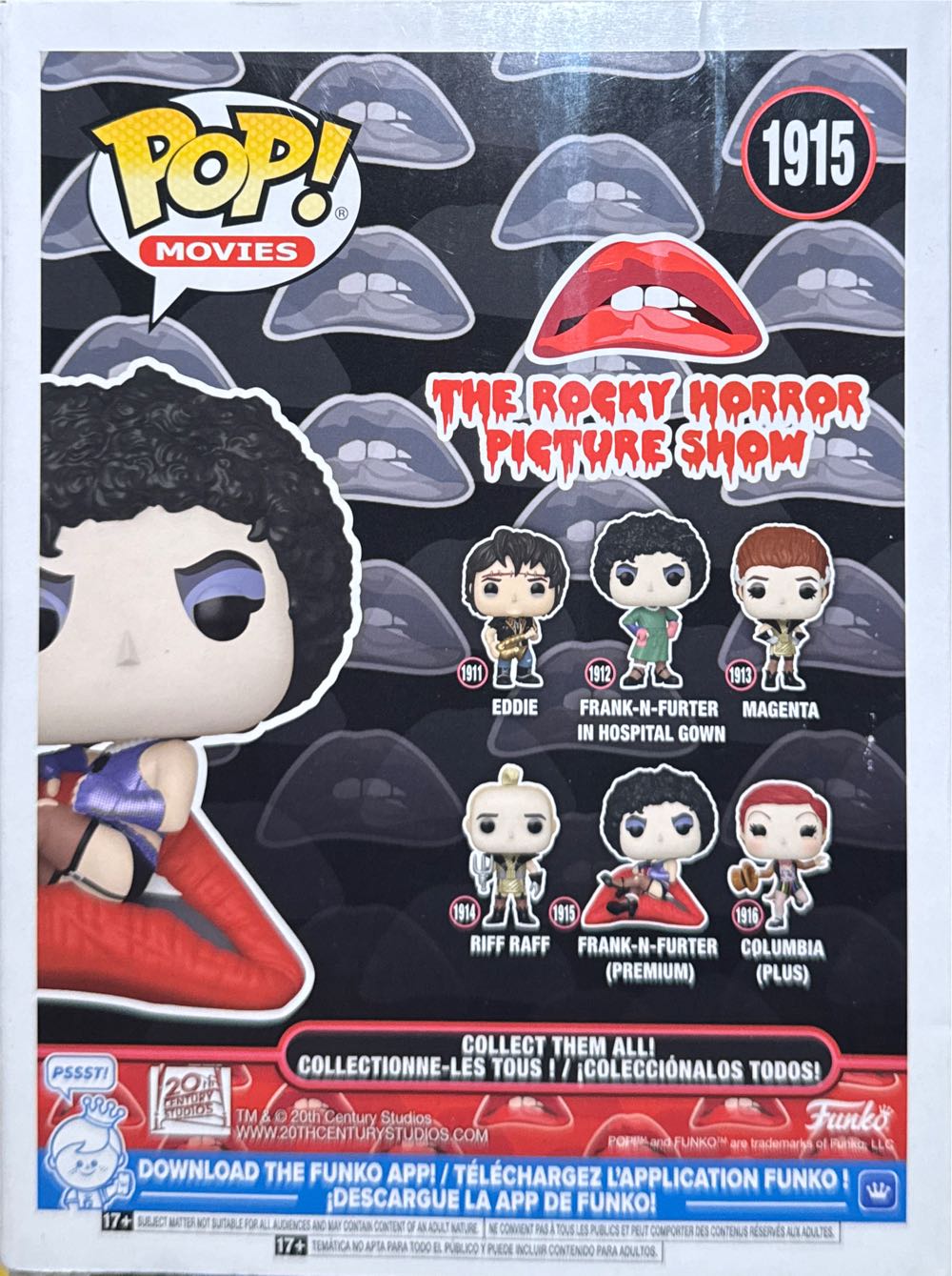 Frank-N-Furter - The Rocky Horror Picture Show vinyl figure collectible [Barcode 889698868082] - Main Image 4