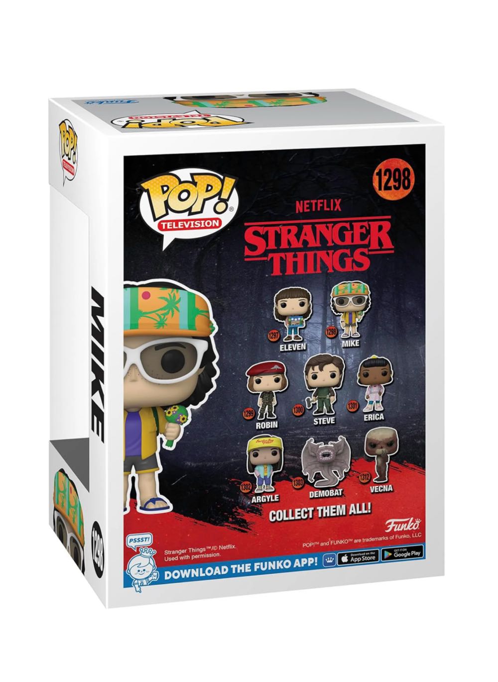 Funko Pop Stranger Things Mike #1298 - Stranger Things vinyl figure collectible - Main Image 4