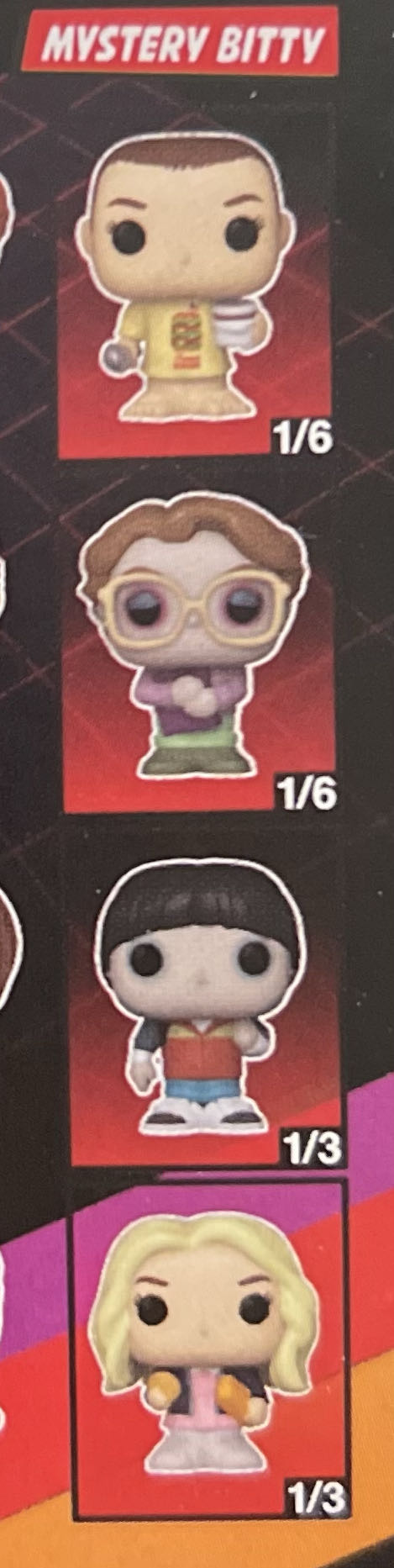 Eleven (Burger T-Shirt) Bitty Pop - Stranger Things vinyl figure collectible - Main Image 2